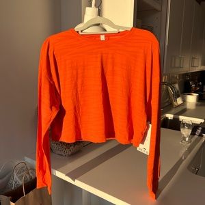 Lululemon Muscle Love LS Tiger Mesh Sz 8 (NWT)